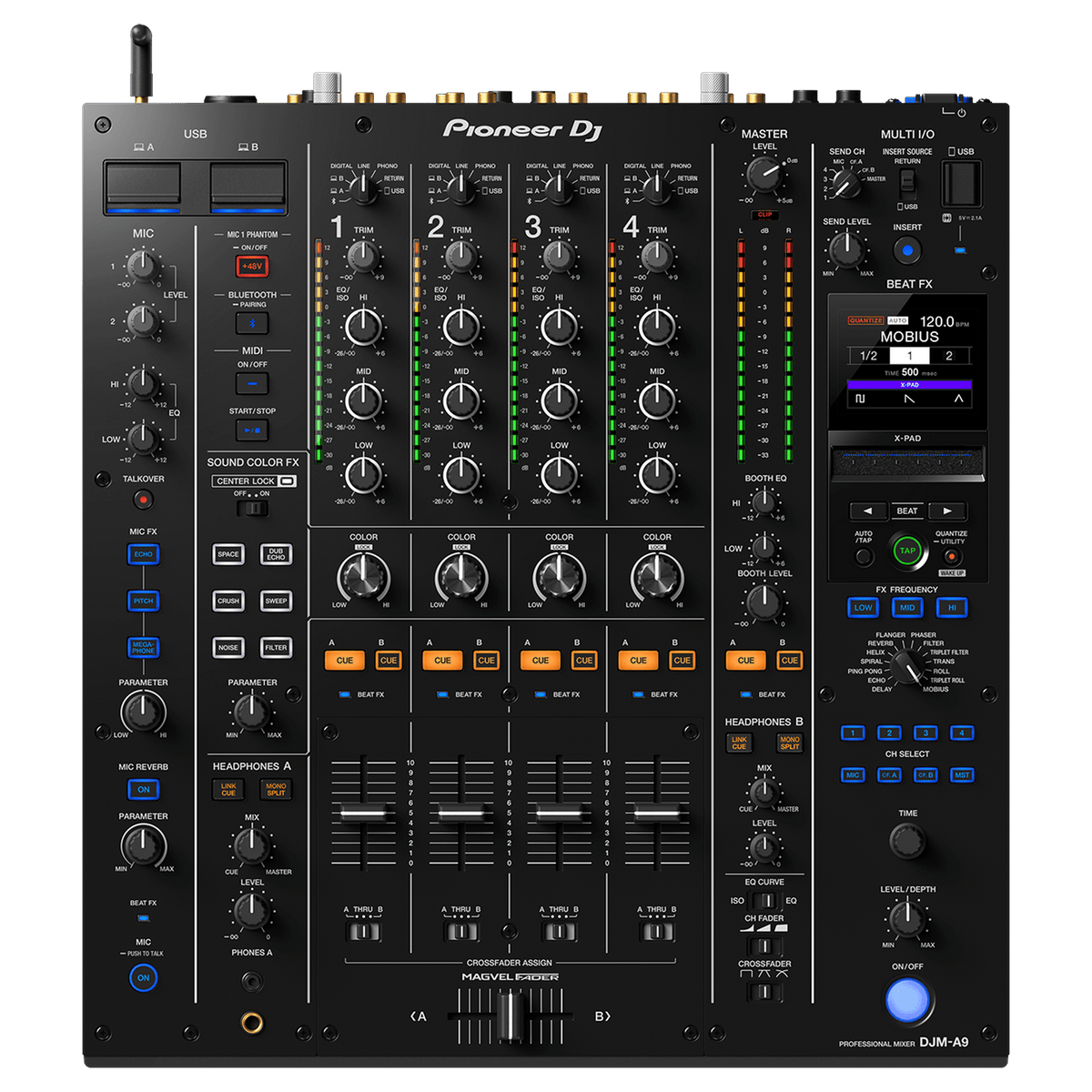 Pioneer DJM A9 4 channel DJ mixer
