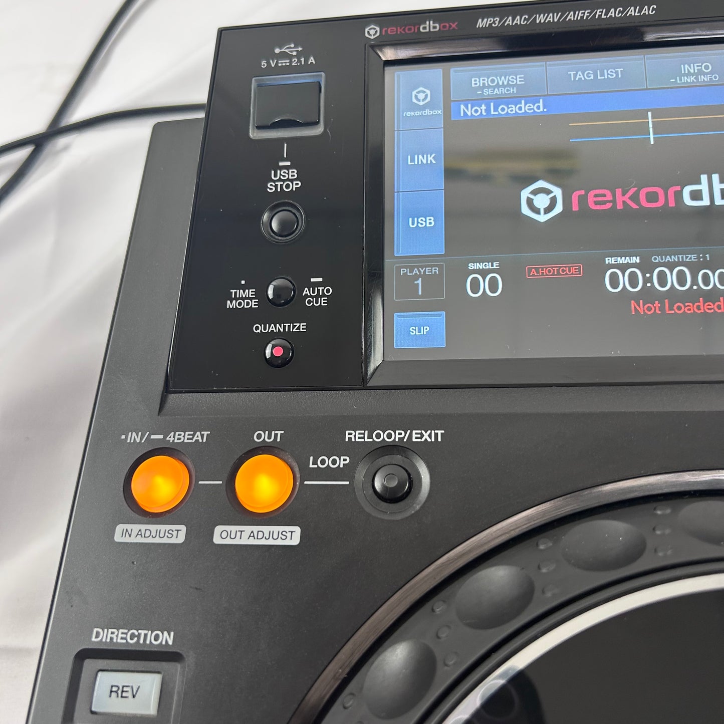 Pioneer XDJ 1000 MK2 Pair - Professional DJ Media Players