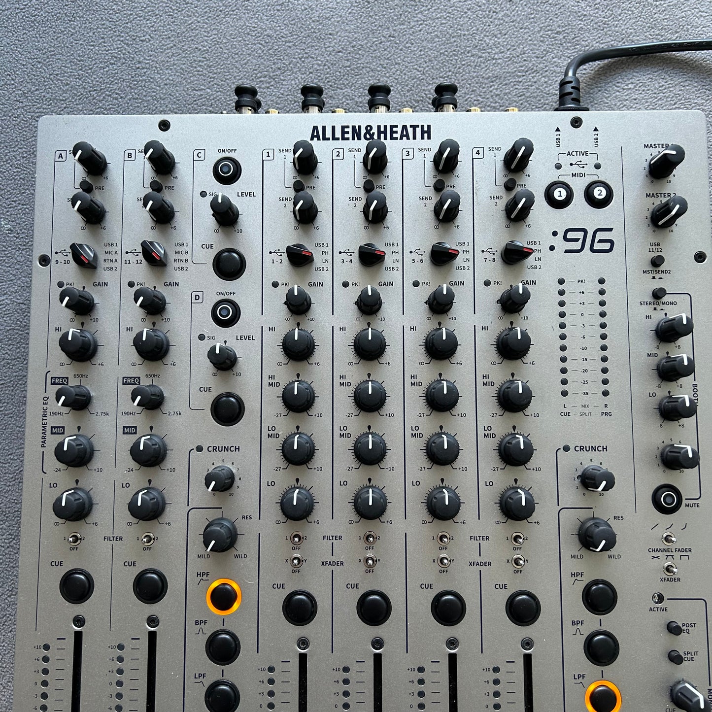 Allen & Heath XONE:96 - Professional 4-Channel DJ Mixer - Turntable Trader