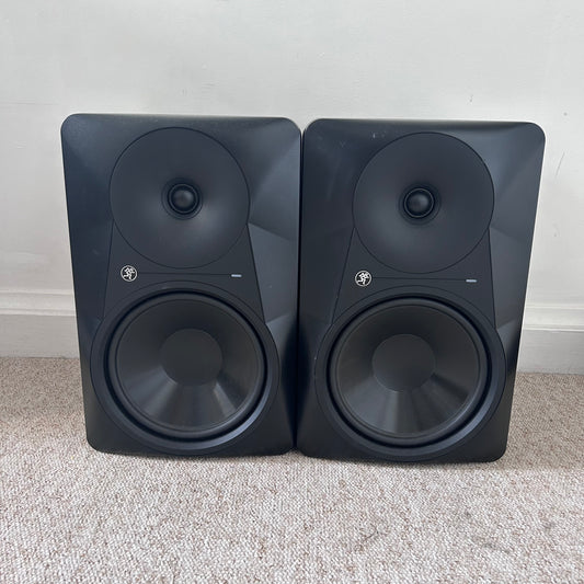 Used Mackie MR824 8" Monitor Speakers Pair - Professional Studio Monitors for sale at Turntable Trader – Refurbished DJ Equipment