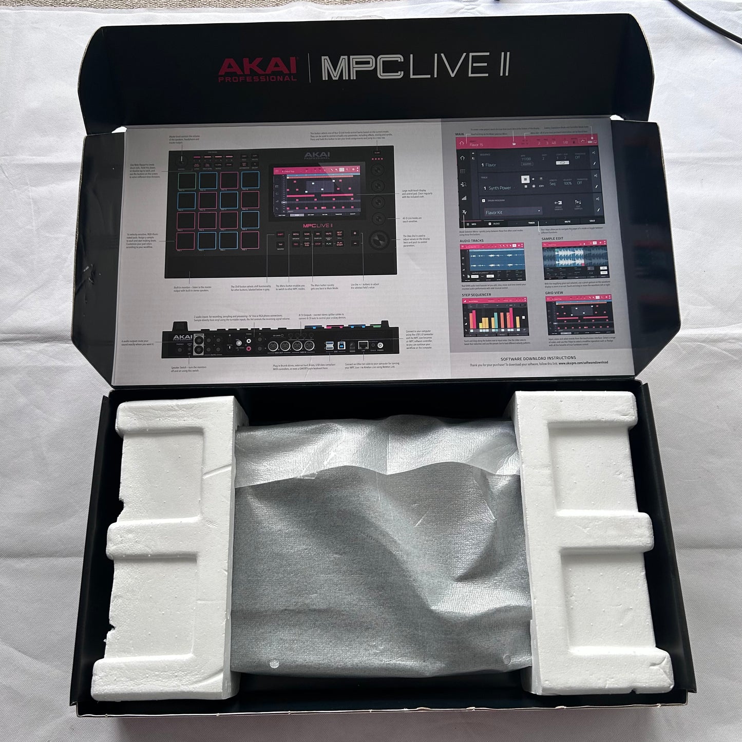 Akai Professional MPC LIVE II - Standalone Music Production Controller - Turntable Trader