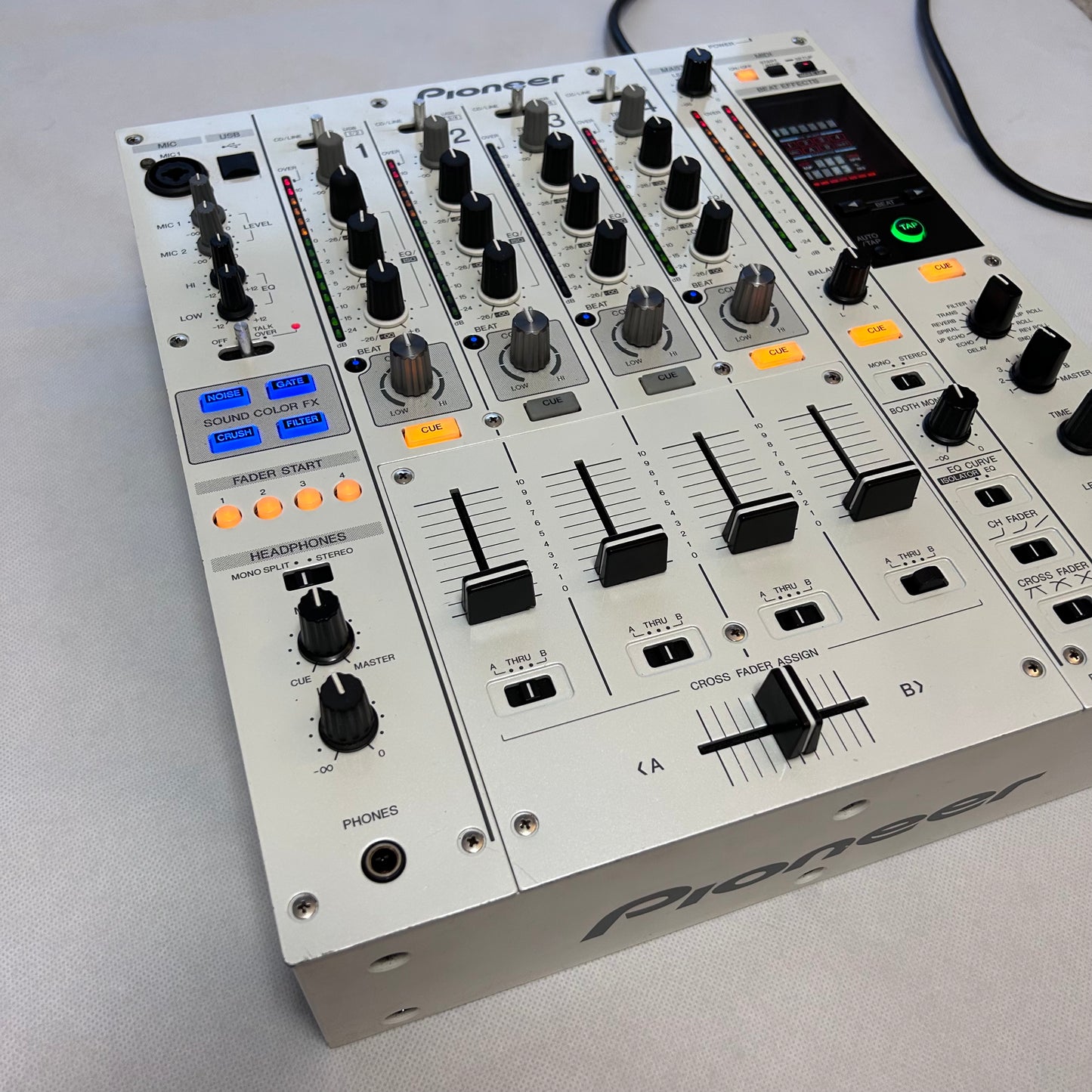 Pioneer DJ DJM 850 W - Professional 4-Channel DJ Mixer - Turntable Trader