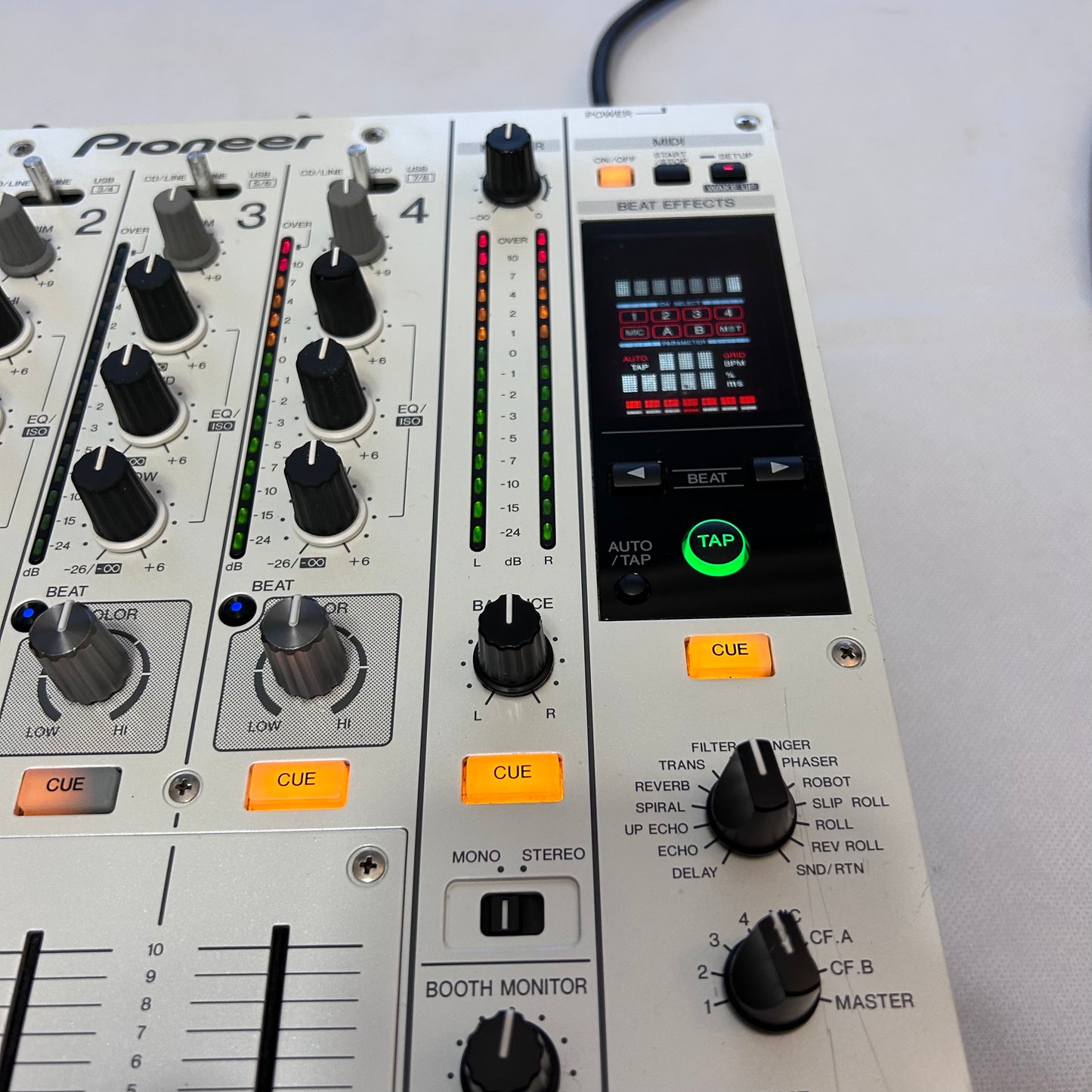 Pioneer DJ DJM 850 W - Professional 4-Channel DJ Mixer - Turntable Trader