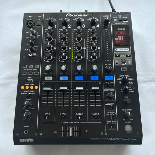 Pioneer DJ DJM 900 SRT - Professional 4-Channel DJ Mixer for Serato - Turntable Trader