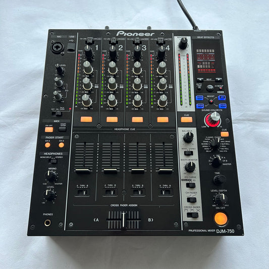 Pioneer DJ DJM 750 - Professional 4-Channel DJ Mixer - Turntable Trader