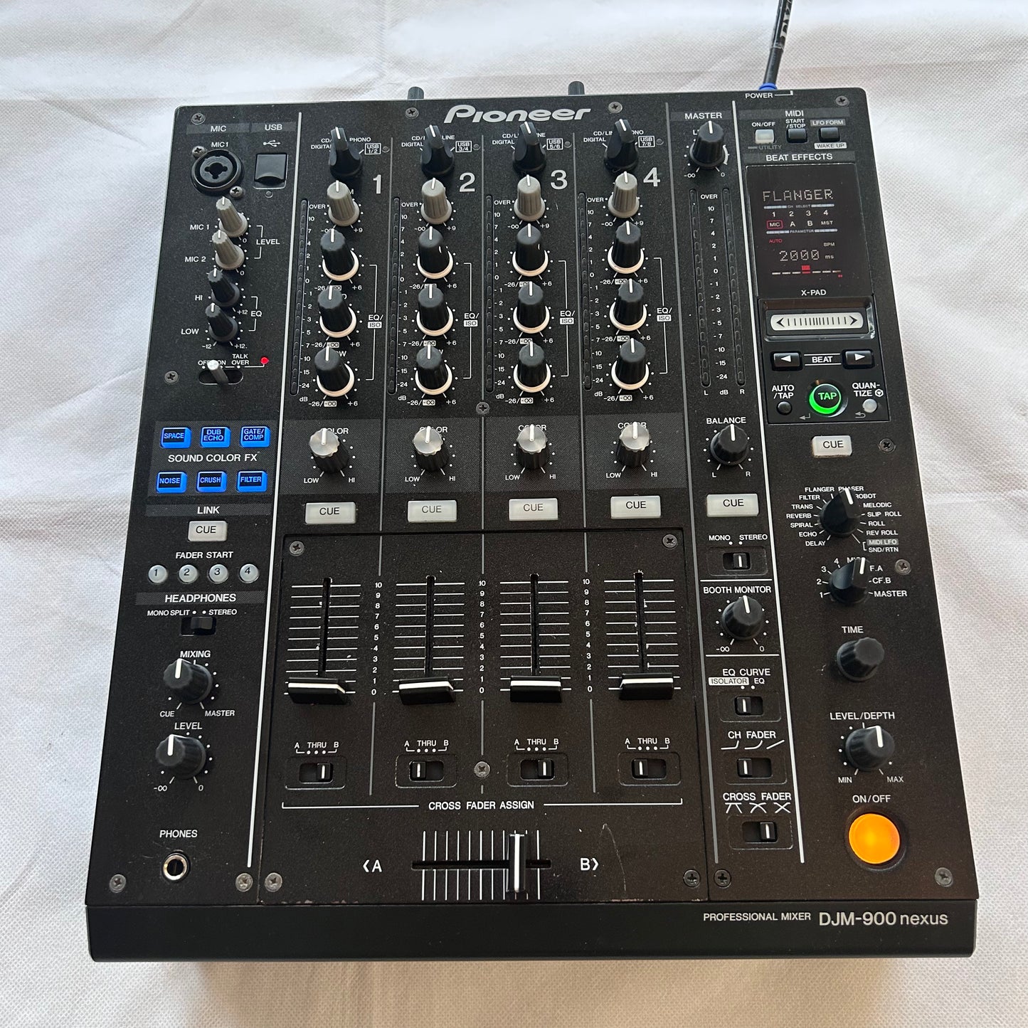 Pioneer DJM 900 Nexus 4-Channel Professional DJ Mixer - Turntable Trader