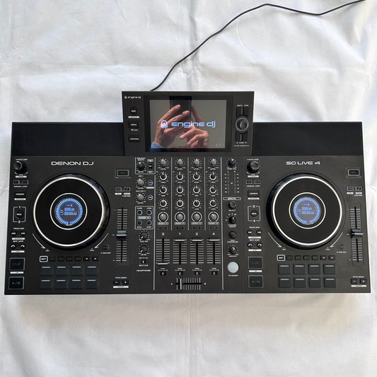 Denon DJ SC LIVE 4 - 4-Channel Standalone DJ Controller - Turntable Trader