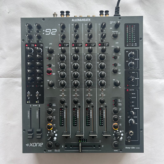 Allen & Heath XONE:92 DJ Mixer - Professional 4-Channel Mixer - Turntable Trader