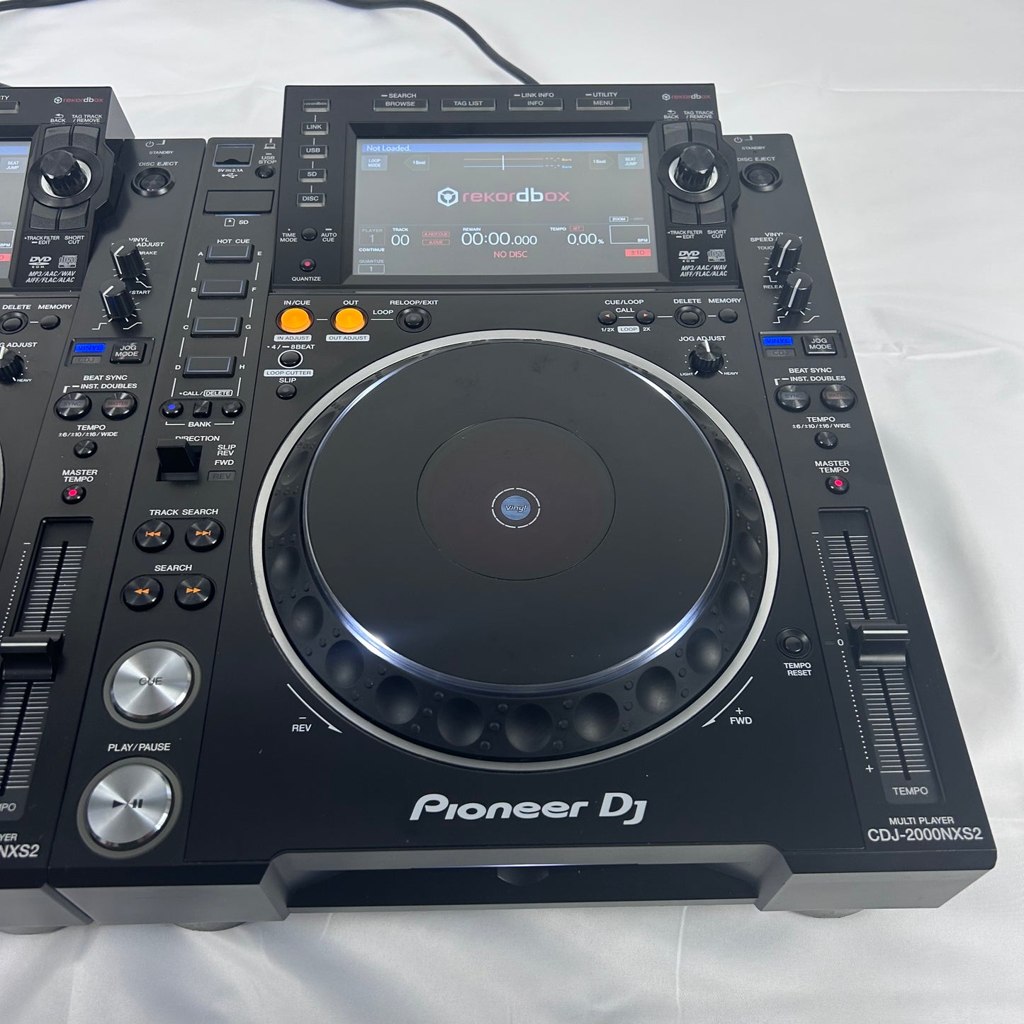 Pioneer CDJ 2000 NXS2 Pair - Professional DJ Media Players