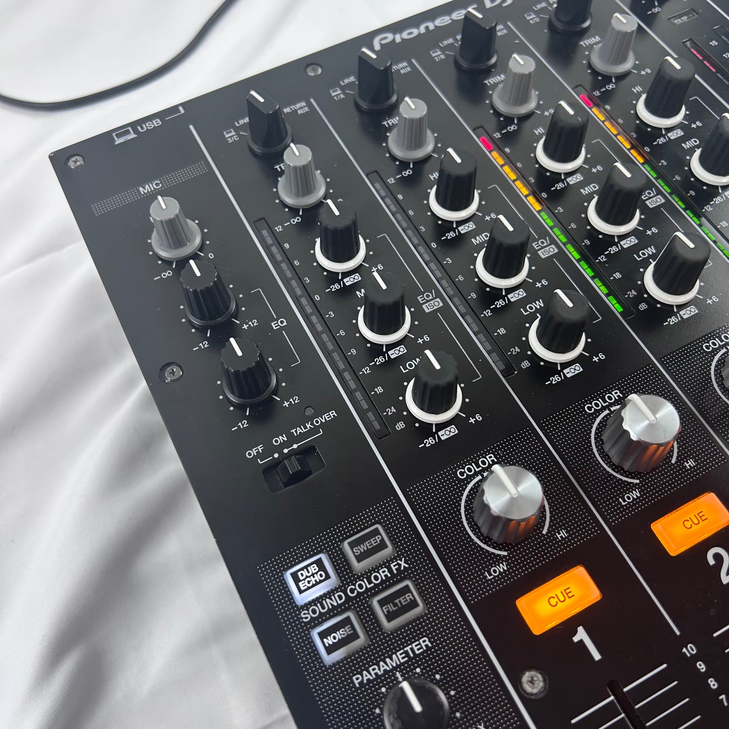 Pioneer DJ DJM 750MK2 - Professional 4-Channel DJ Mixer - Turntable Trader
