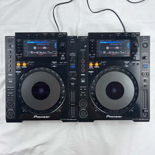 Pioneer CDJ 900 Nexus Pair - Professional DJ Media Players