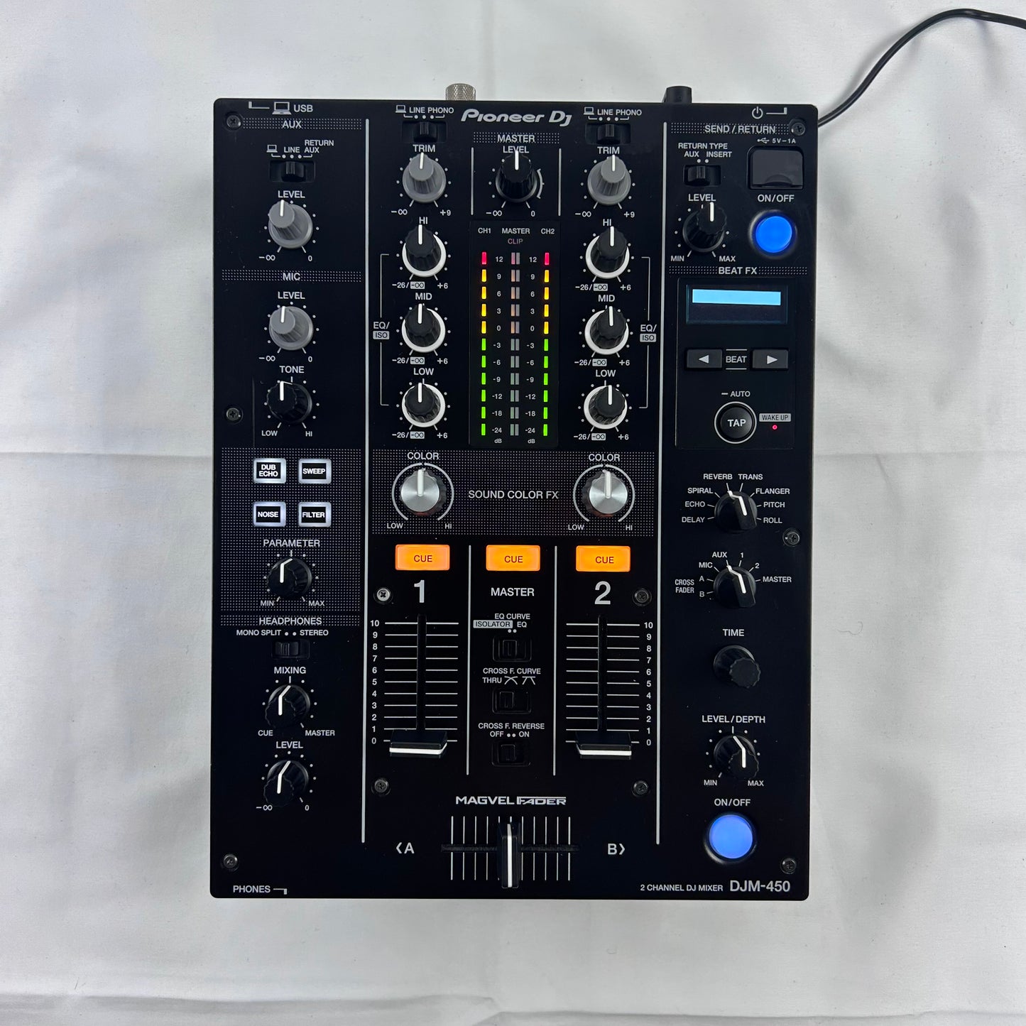 Pioneer DJ DJM 450 - Professional 2-Channel DJ Mixer