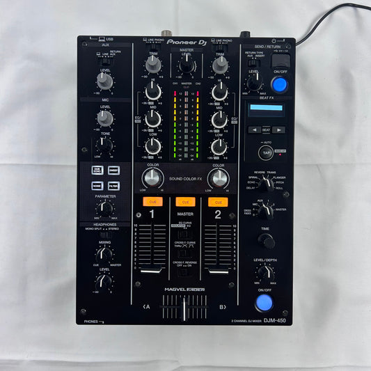 Pioneer DJ DJM 450 - Professional 2-Channel DJ Mixer