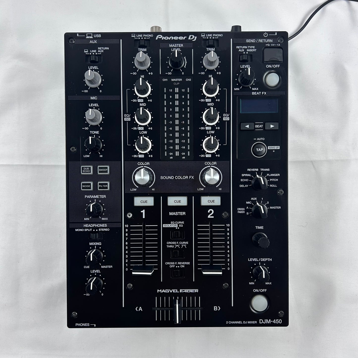 Pioneer DJ DJM 450 - Professional 2-Channel DJ Mixer