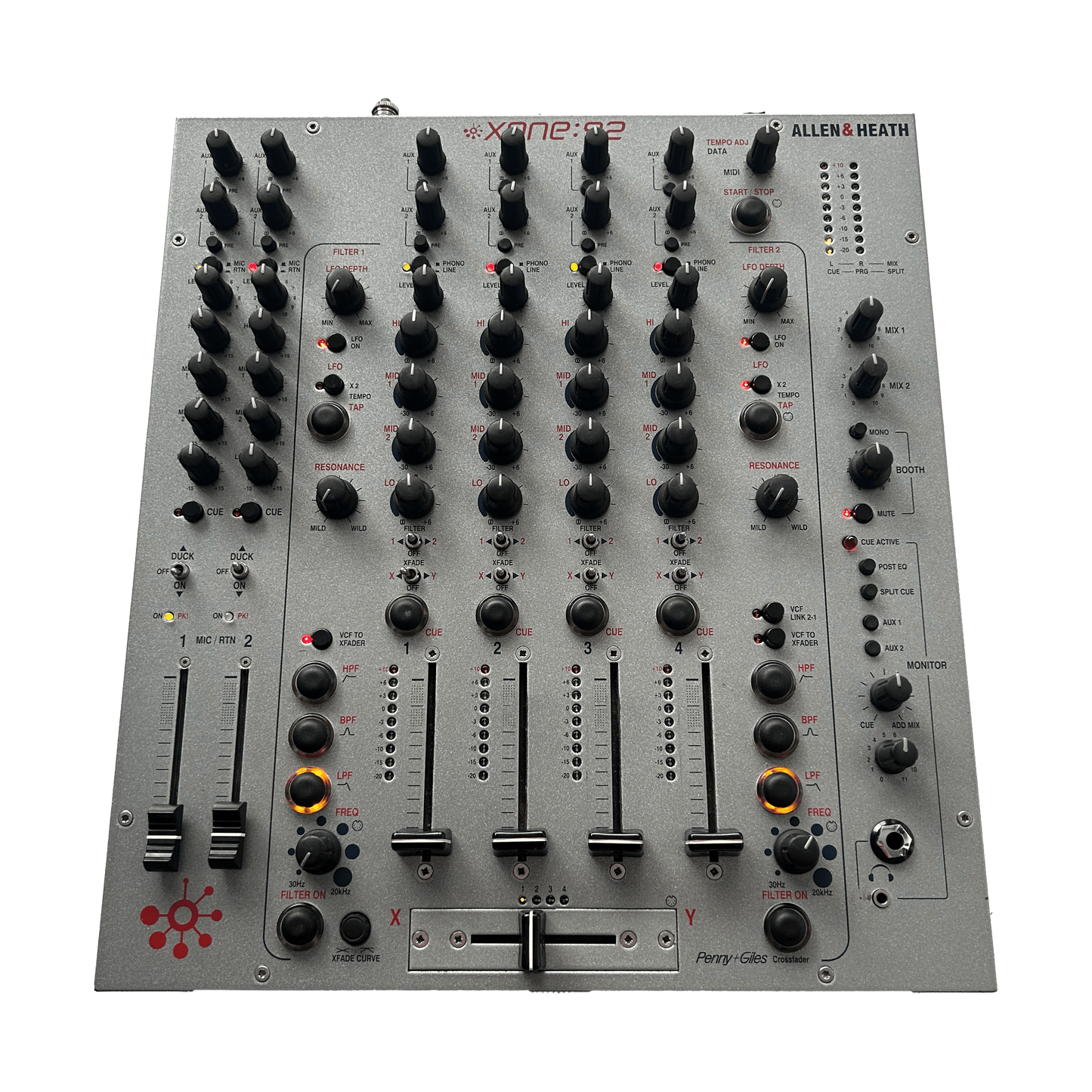 Allen & Heath XONE 92 - Professional 4 - Channel DJ Mixer - Turntable Trader