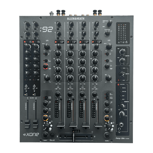 Allen & Heath XONE:92 DJ Mixer - Professional 4 - Channel Mixer - Turntable Trader