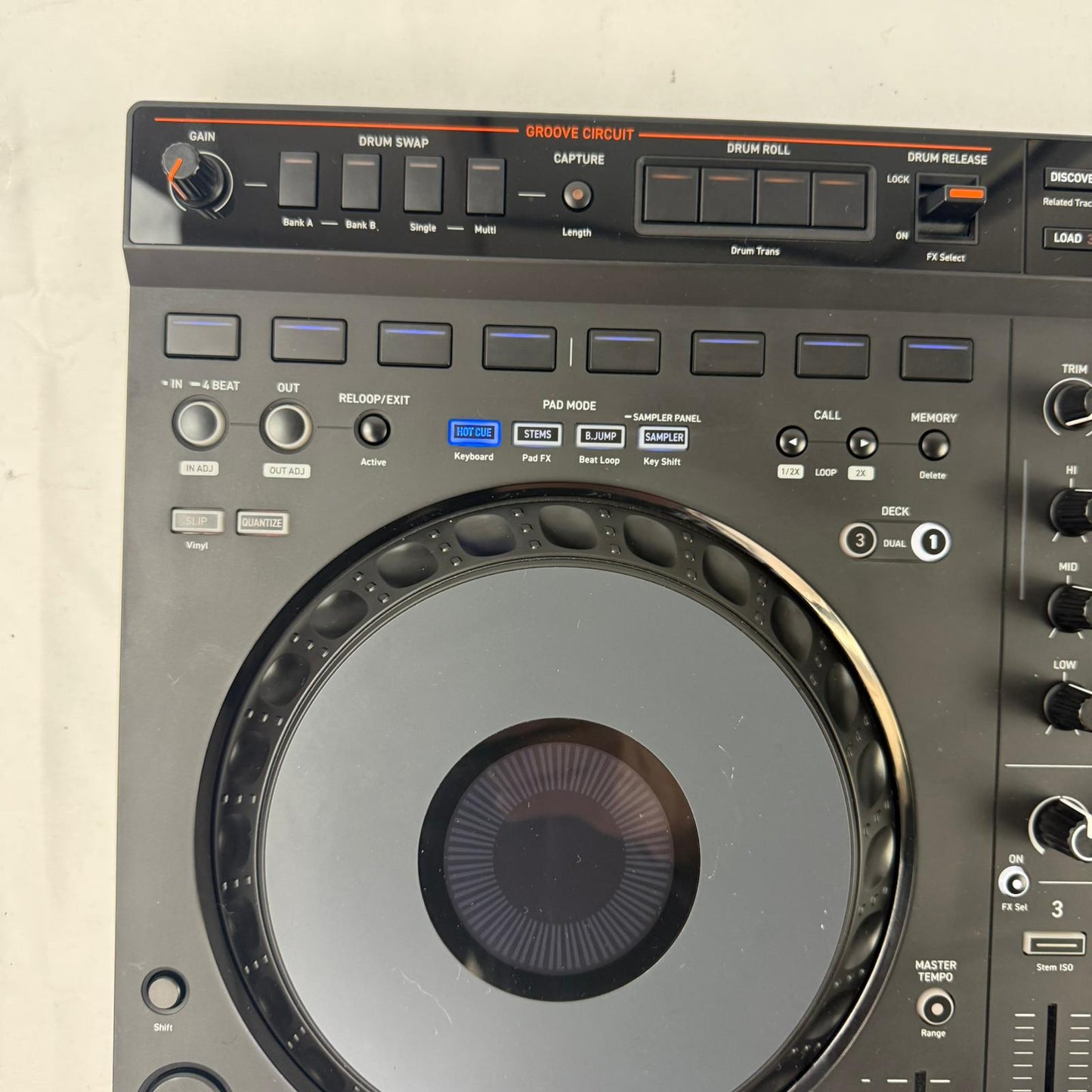 AlphaTheta DDJ GRV6 - 4 Channel DJ Controller - Turntable Trader