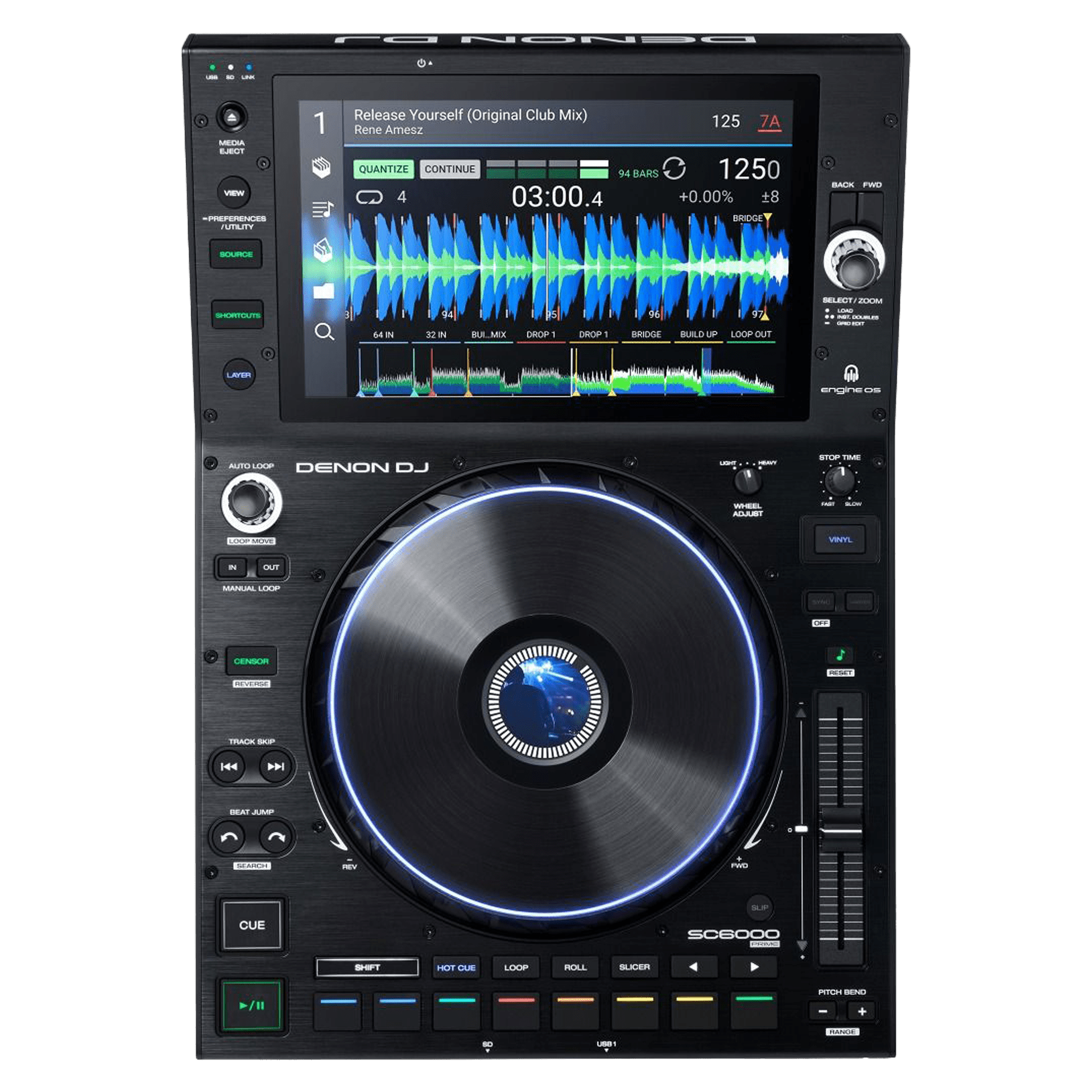 Denon SC6000 Prime DJ Player DJ Media Player – Turntable Trader