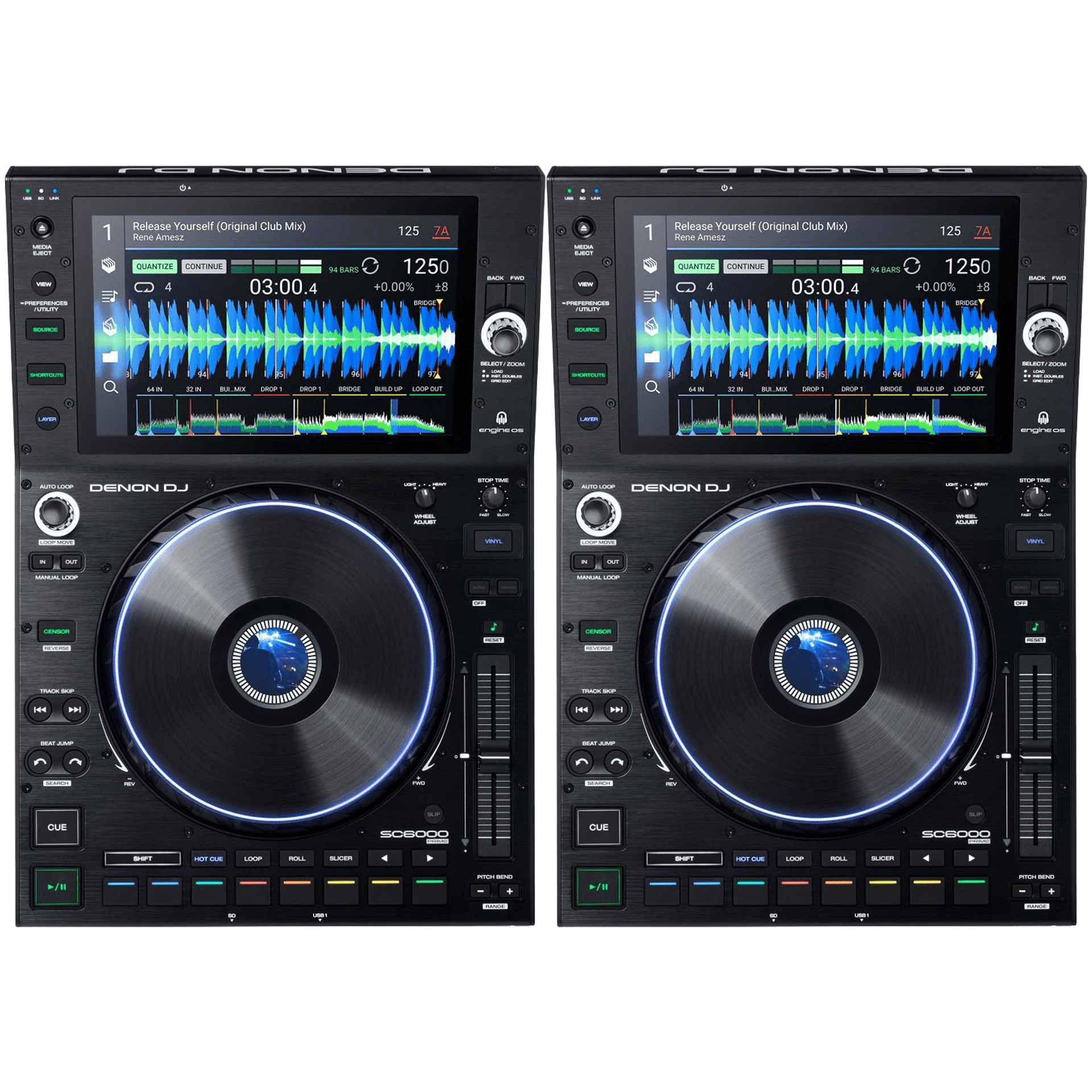 Denon SC6000 Prime DJ Players - FREE 24H Shipping – Turntable