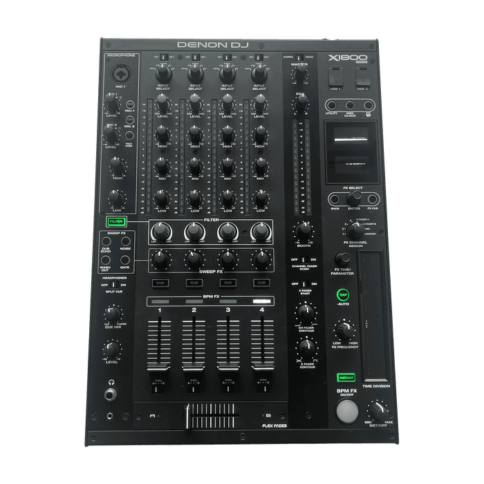 Denon X1800 Prime - 4-Channel DJ Mixer