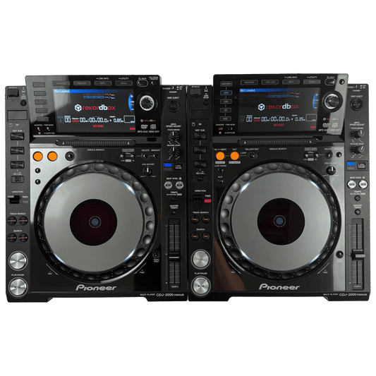 Pioneer CDJ 2000 Nexus Pair NXS - Professional DJ Media Players - Turntable Trader
