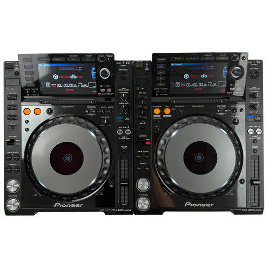 Pioneer CDJ 2000 Nexus Pair NXS - Professional DJ Media Players - Turntable Trader