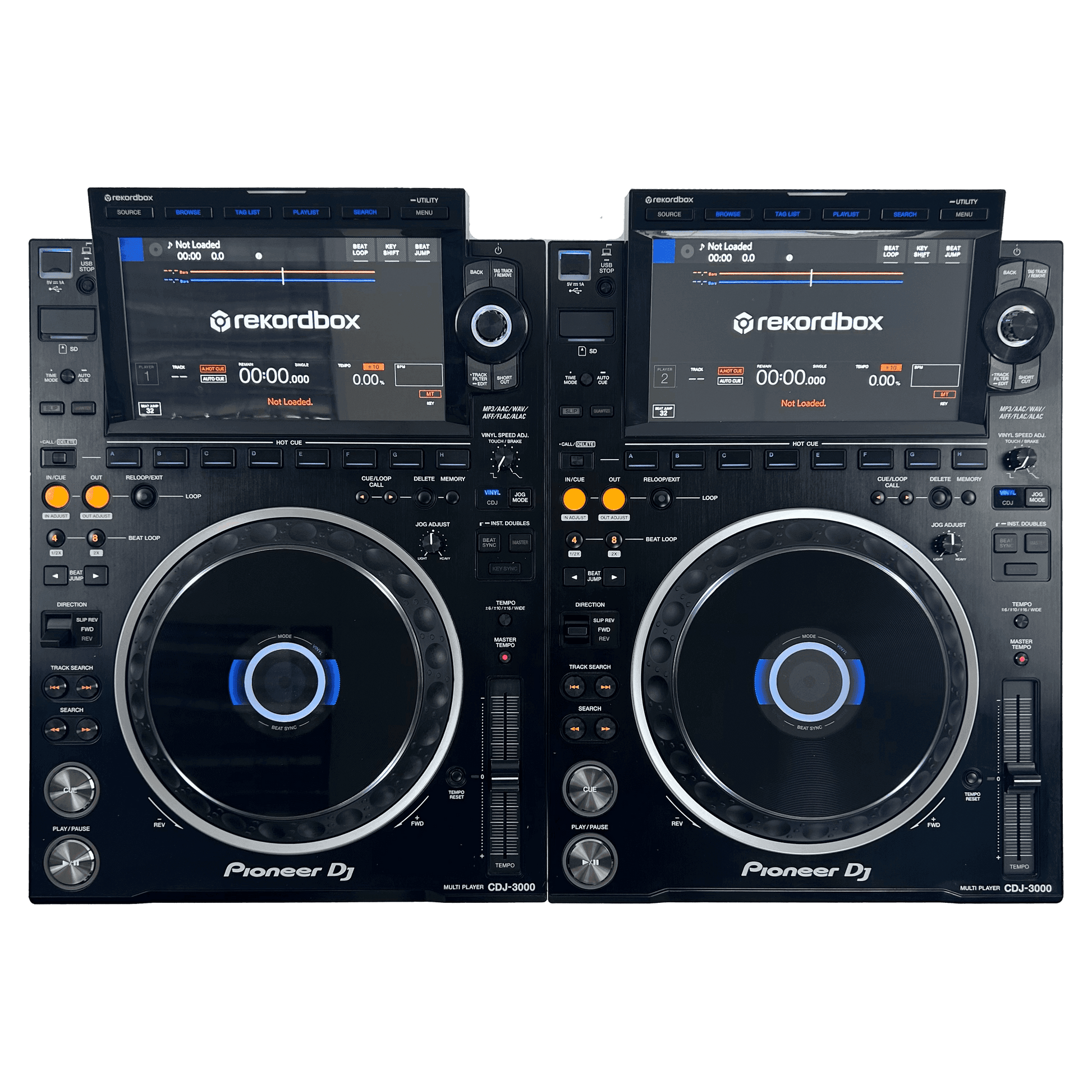 Pioneer CDJ 3000 Pair - Professional Multi - Player Decks - Turntable Trader