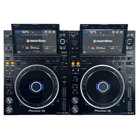 Pioneer CDJ 3000 Pair - Professional Multi - Player Decks - Turntable Trader
