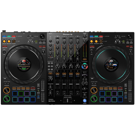 Pioneer DDJ FLX 10 - 4 Channel Professional DJ Controller - Turntable Trader