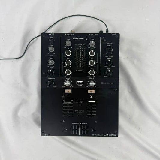 Pioneer DJ DJM 250 MK2 - Professional 2 - Channel DJ Mixer - Turntable Trader