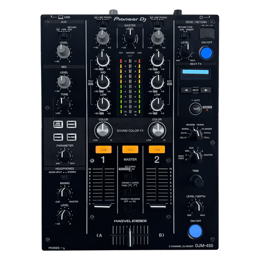 Pioneer DJ DJM 450 - Professional 2 - Channel DJ Mixer - Turntable Trader