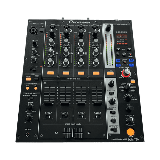 Pioneer DJ DJM 750 - Professional 4 - Channel DJ Mixer - Turntable Trader