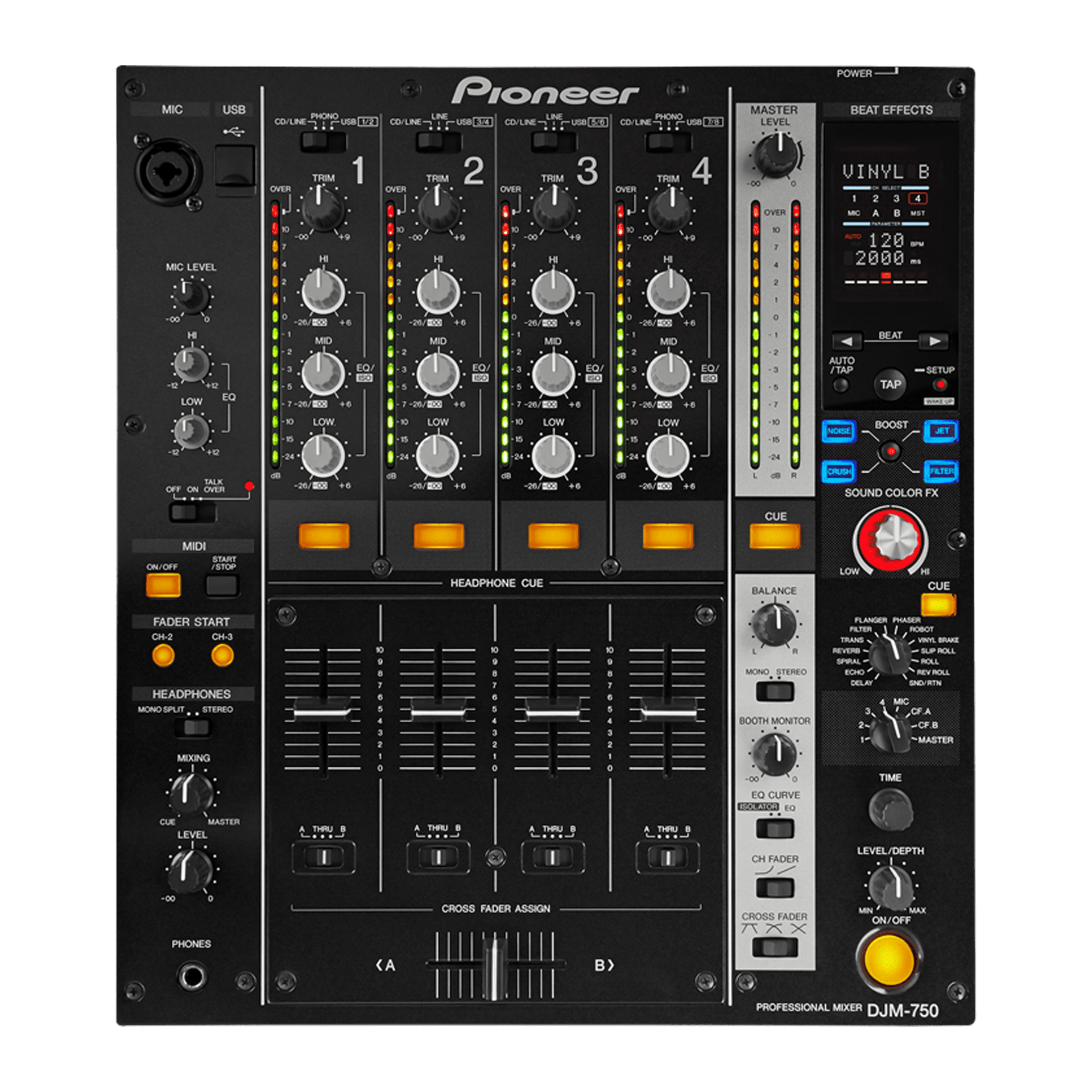 Pioneer DJ DJM 750 - FREE 24H Shipping – Turntable Trader