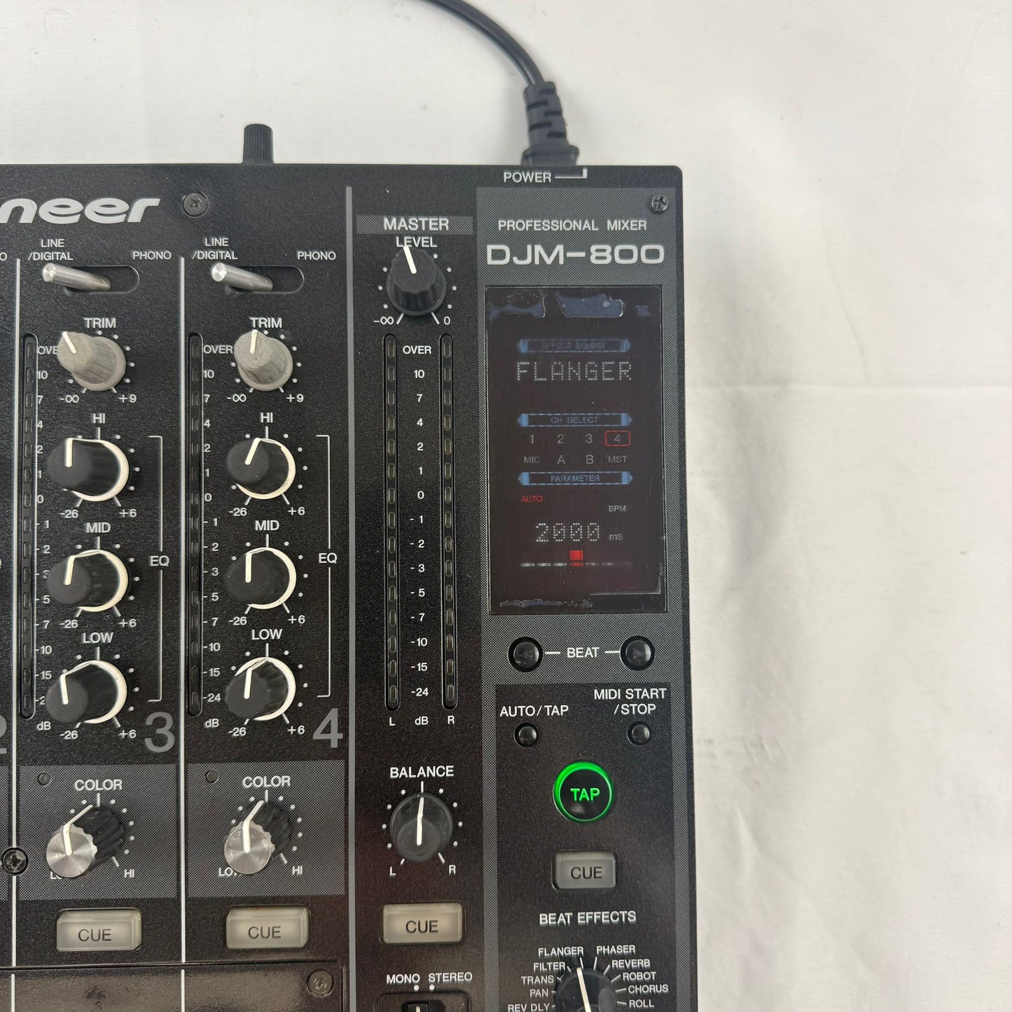 Pioneer DJ DJM 800 - Professional 4 - Channel DJ Mixer - Turntable Trader
