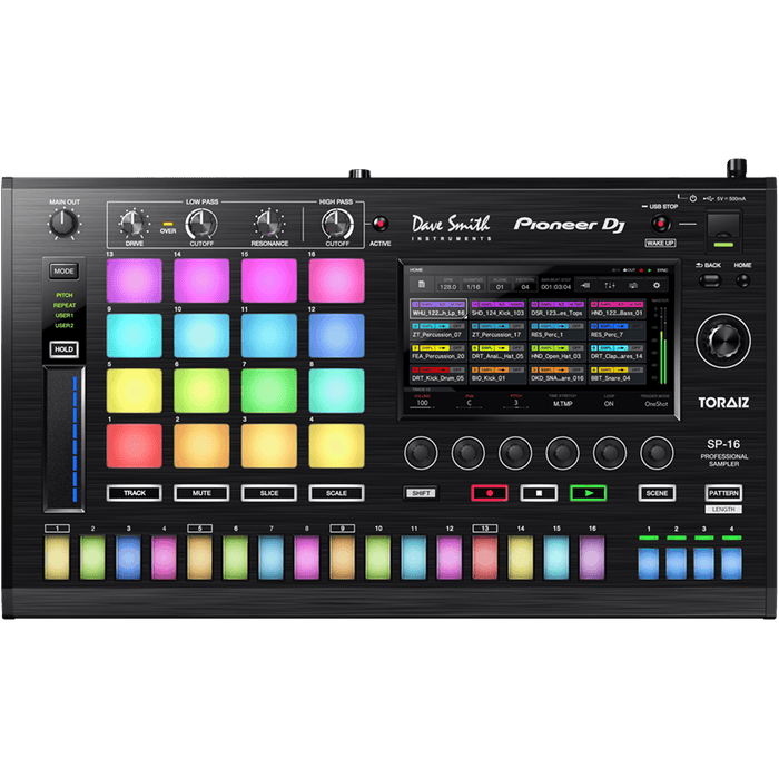 Pioneer DJ Toraiz SP-16 - Professional Sampler & Step Sequencer