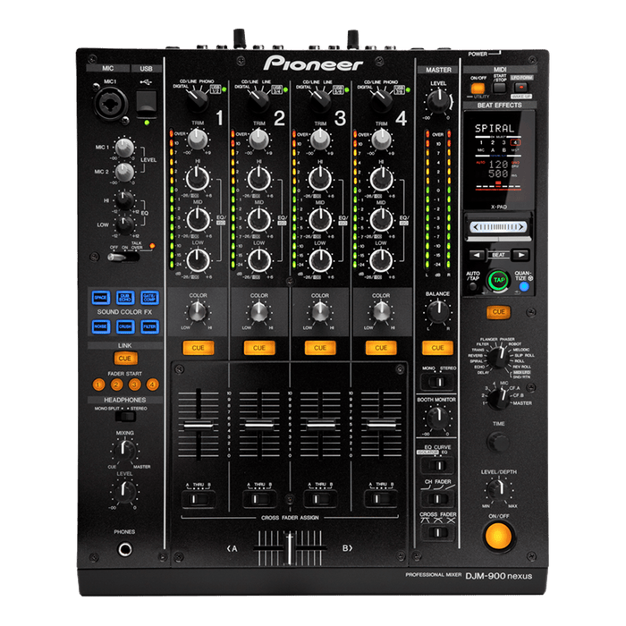 Pioneer DJM 900 Nexus 4-Channel Professional DJ Mixer