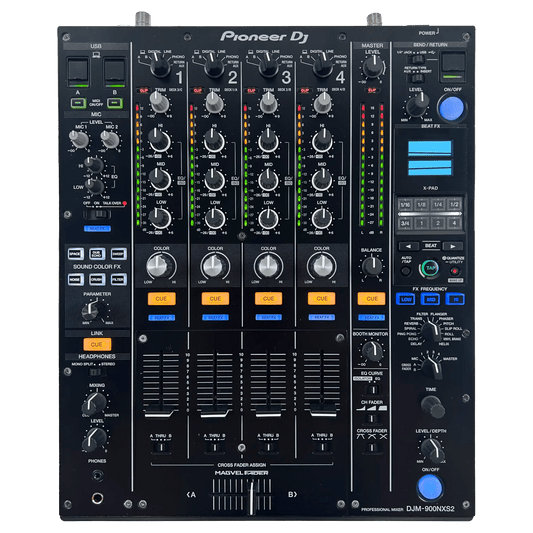 Pioneer DJM 900NXS2 - Professional 4 Channel DJ Mixer - Turntable Trader