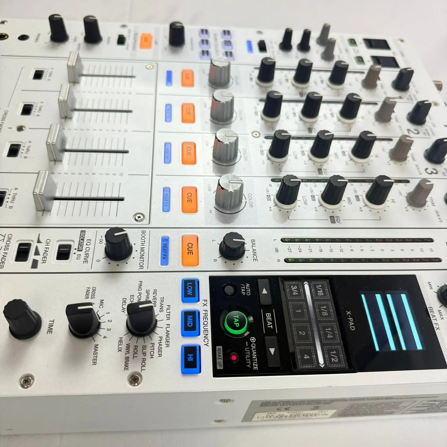 Pioneer DJM 900NXS2 W - Professional 4 Channel DJ Mixer - Turntable Trader