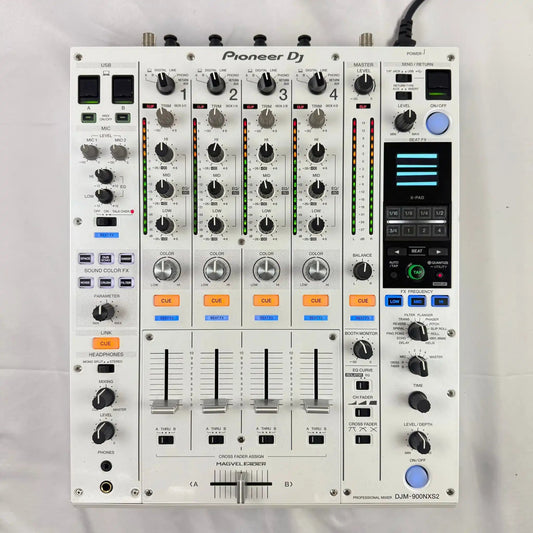 Pioneer DJM 900NXS2 W - Professional 4 Channel DJ Mixer - Turntable Trader