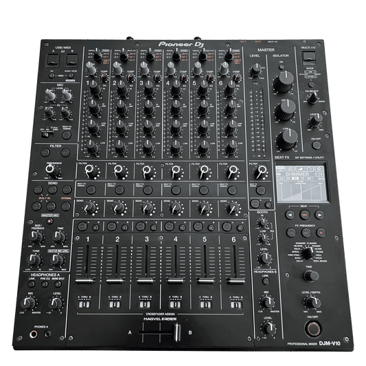 Pioneer DJM V10 - Professional 6 - Channel DJ Mixer - Turntable Trader