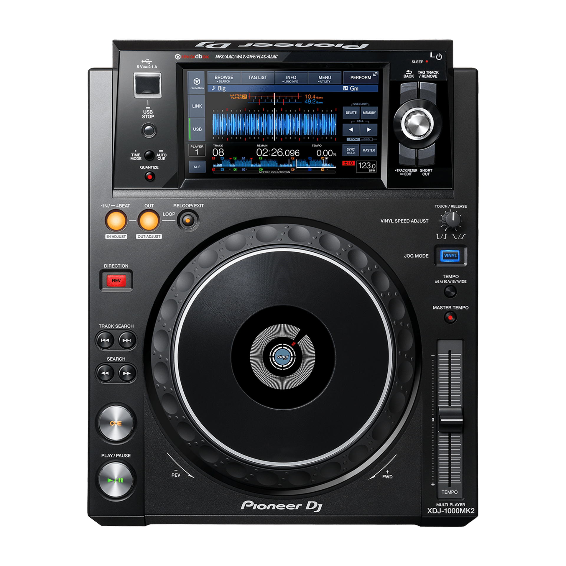 Pioneer CDJ-1000 DJ CDプレーヤー 2台セット 動作確認済 Pioneer XDJ 1000 MK2 DJ Media Player | Turntable Trader