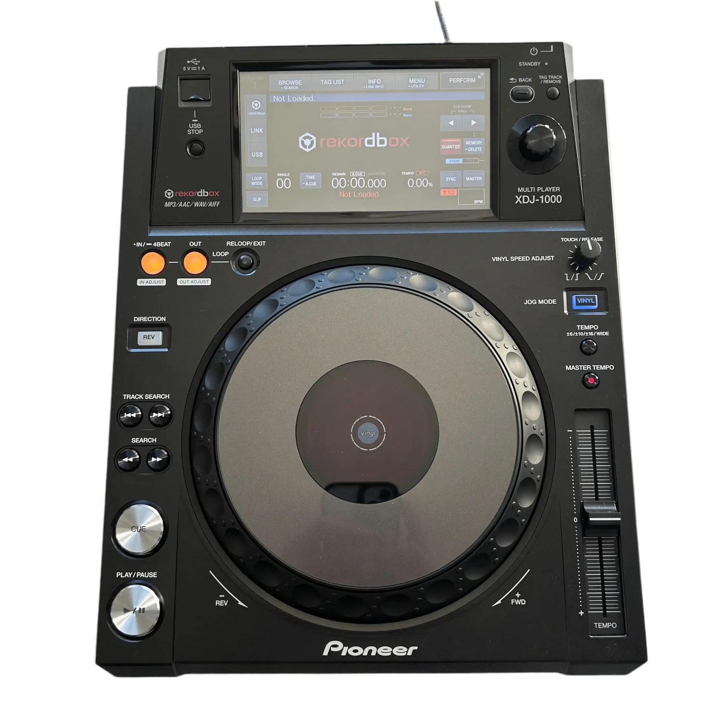 Pioneer XDJ 1000 - Professional DJ Media Player - Turntable Trader