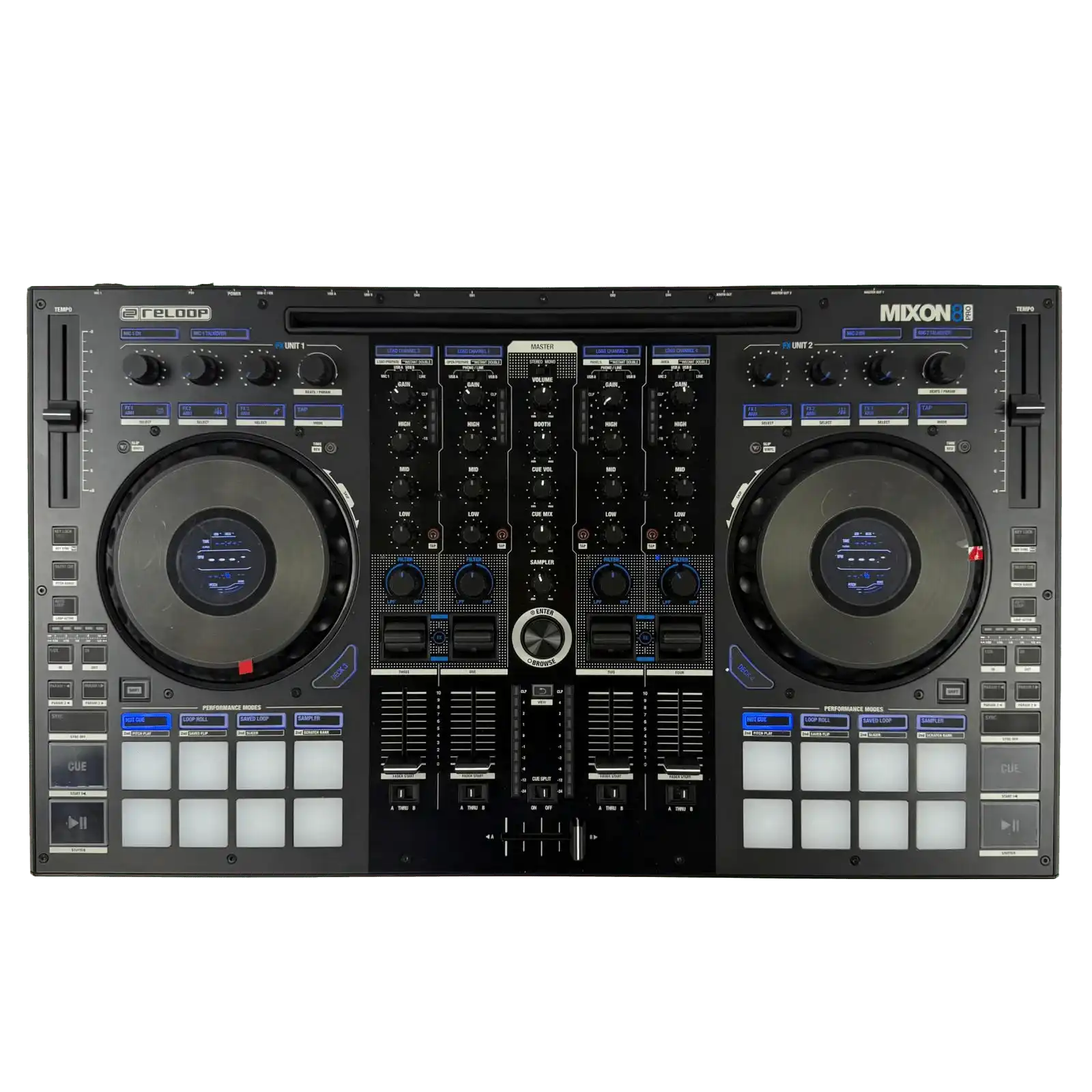 Reloop Mixon 8 Pro 4 Channel DJ Controller – Turntable Trader Reloop Mixon 8 Pro 4 Channel DJ Controller – Turntable Trader