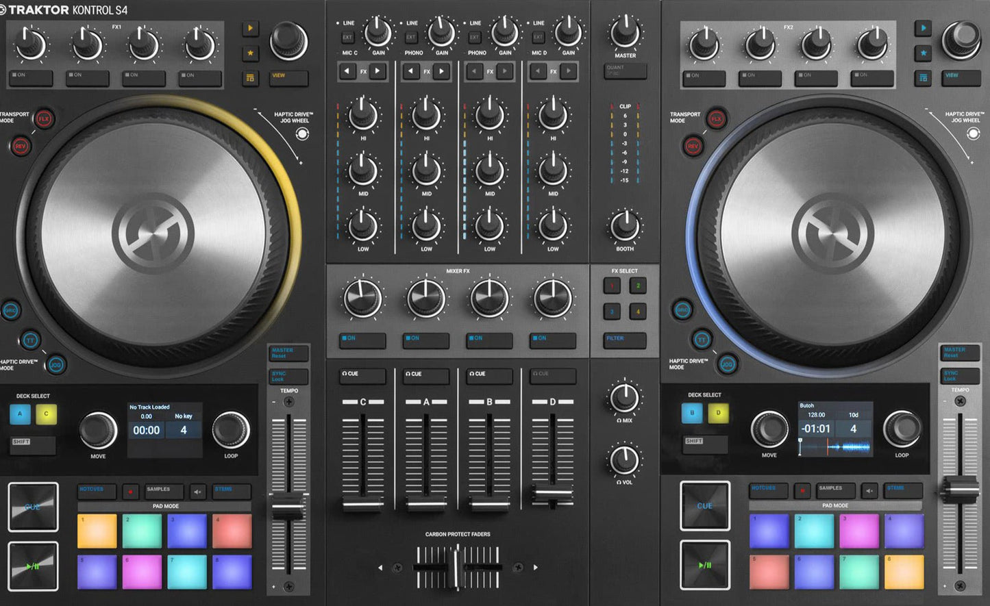 Traktor Kontrol S4 MK3 - 4 Channel DJ Controller - Turntable Trader
