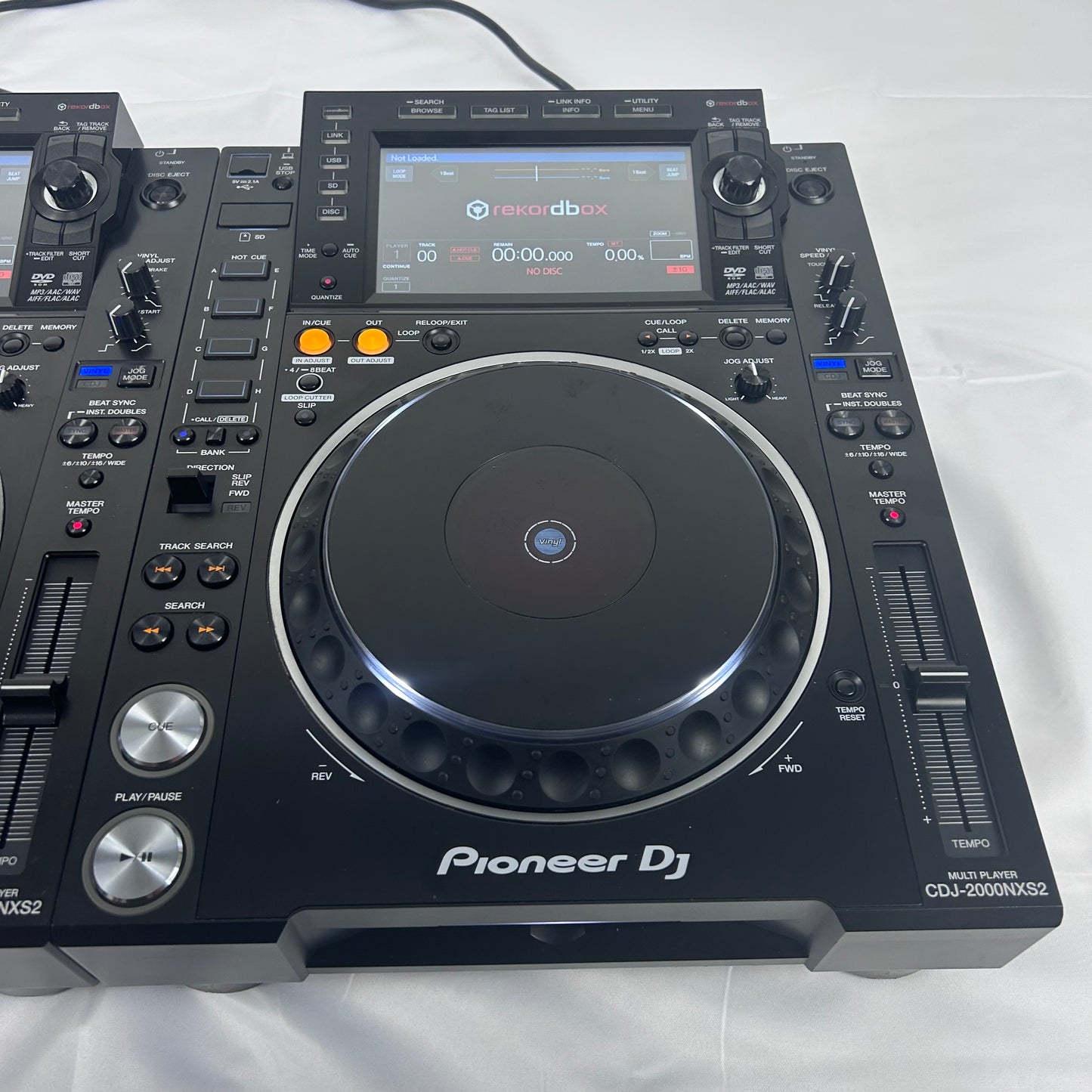 Pioneer CDJ 2000 NXS2 Pair - Professional DJ Media Players