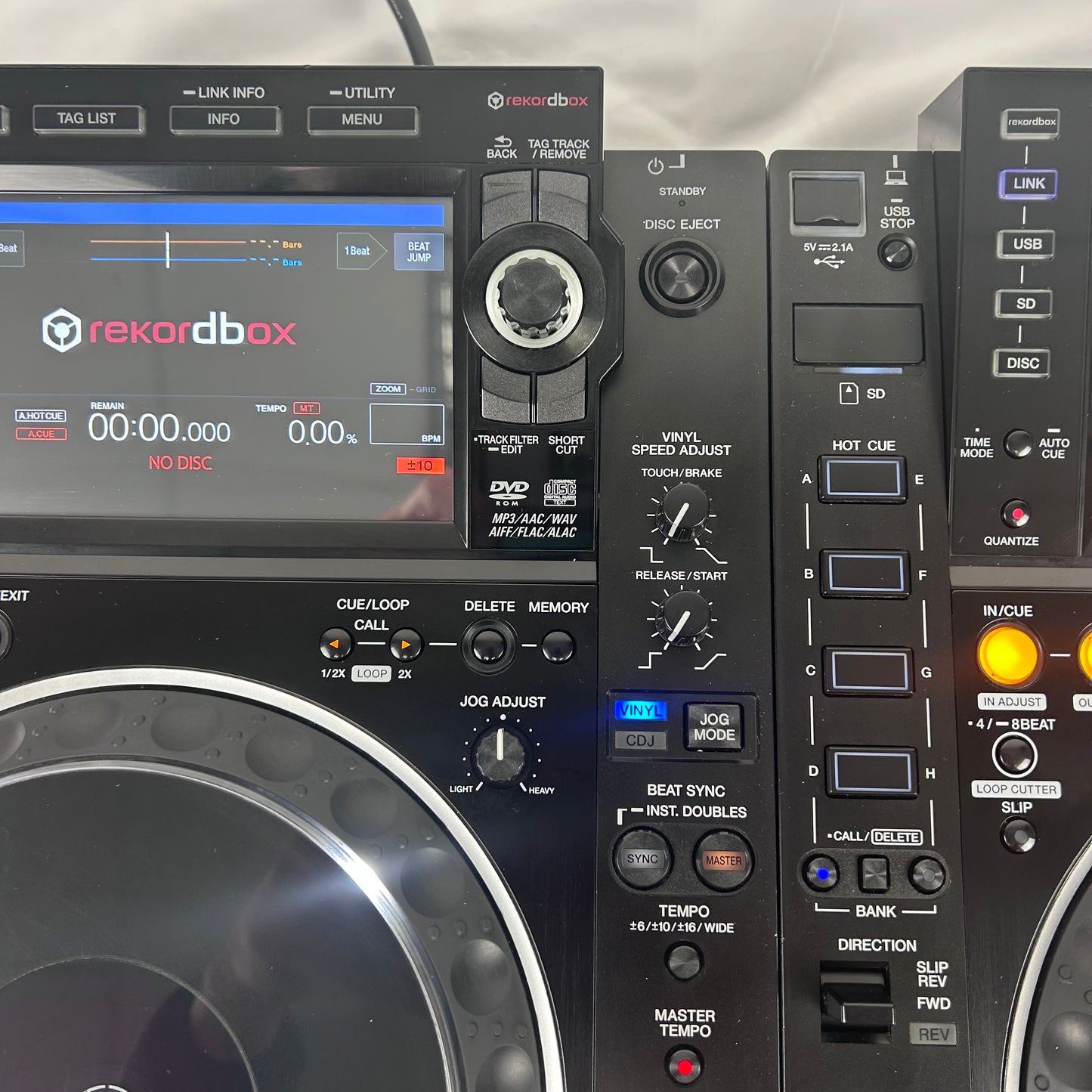 Pioneer CDJ 2000 NXS2 Pair - Professional DJ Media Players