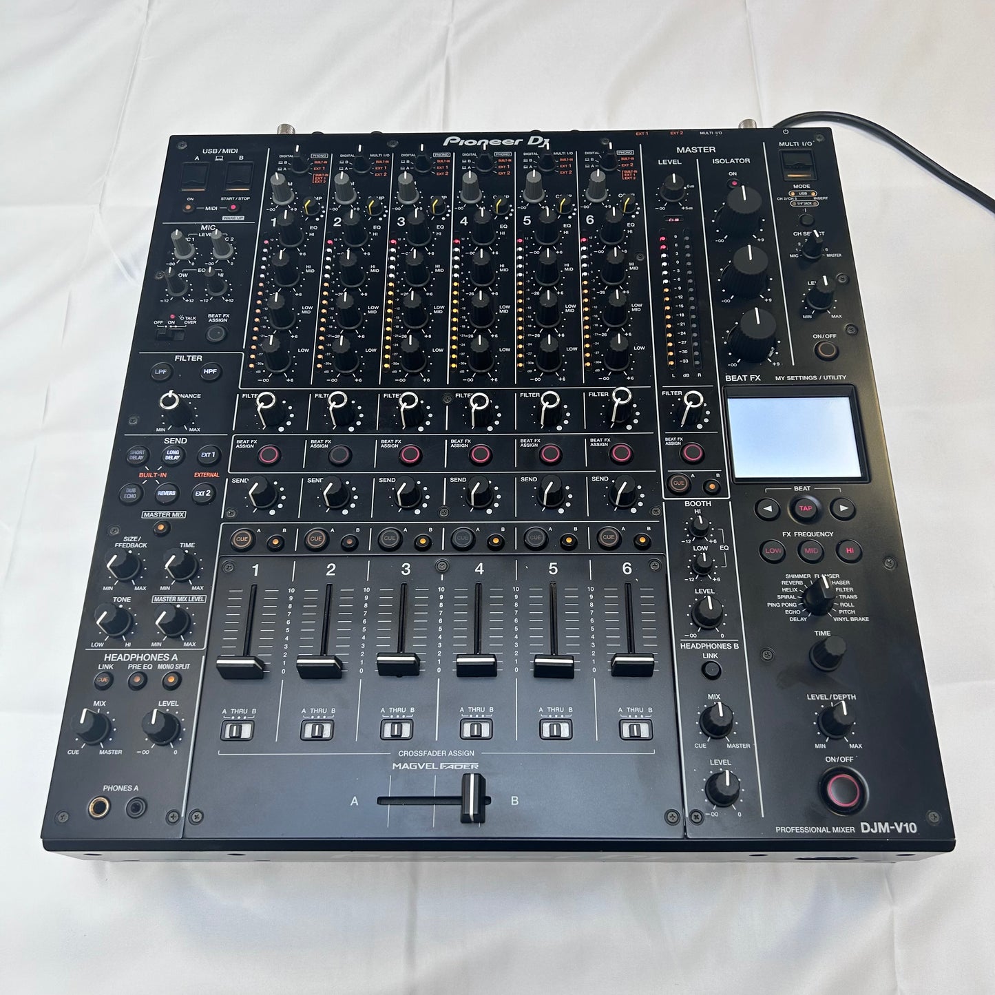Pioneer DJM V10 - Professional 6-Channel DJ Mixer