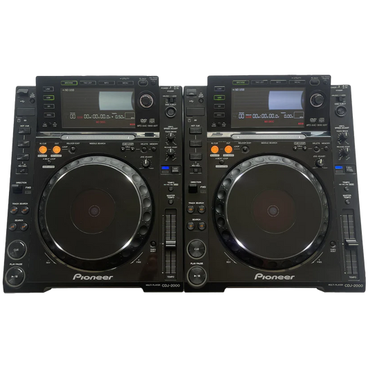 2x Pioneer CDJ 2000 Pair