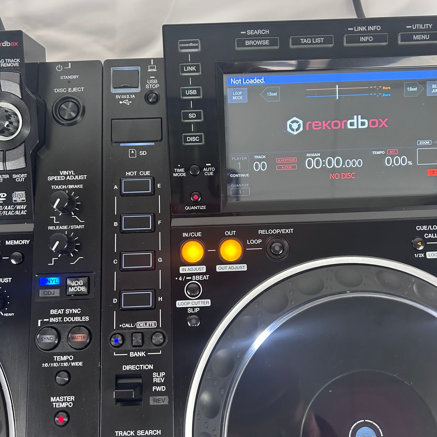 Pioneer CDJ 2000 NXS2 Pair - Professional DJ Media Players
