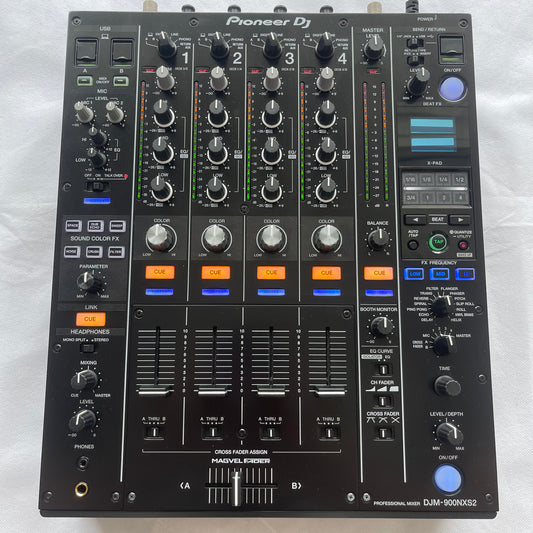 Used Pioneer DJM 900NXS2 - Professional 4-Channel DJ Mixer for sale at Turntable Trader – Refurbished DJ Equipment